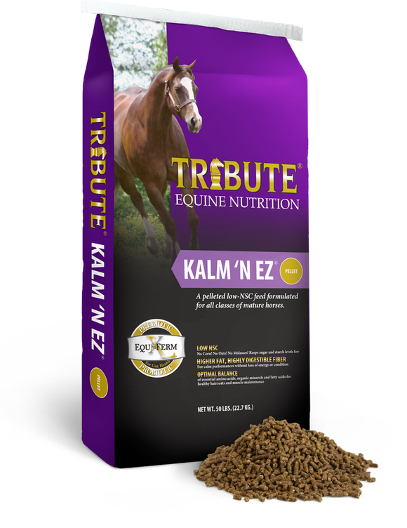 Kalm 'N EZ® Pelleted Horse Feed