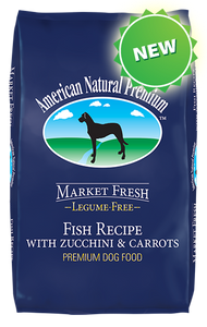 American Natural Premium Fish Recipe with Zucchini & Carrots For Dogs