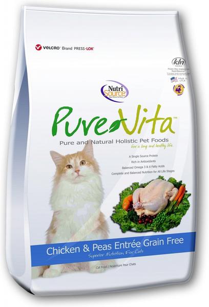 PureVita™ Grain-Free Chicken & Peas Entrée Dry Cat Food