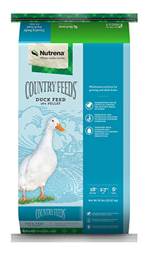 Country Feeds Duck Feed 18% Pellet