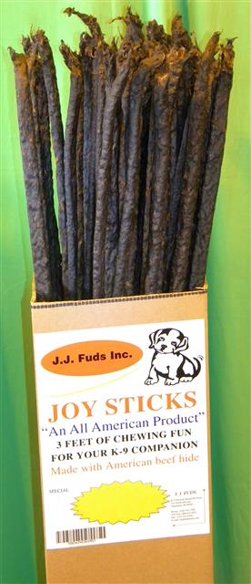 J.J. Fuds Beef Hide Joy Sticks