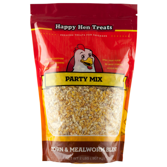 Happy Hen Treats Party Mix Corn & Mealworm Blend