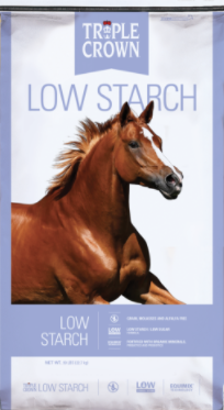 Triple Crown Low Starch Horse Feed Formula
