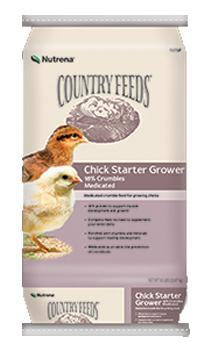 Country Feeds Chick Starter Grower Feed Medicated