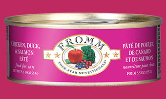 Four-Star Nutritionals Chicken, Duck, & Salmon Pâté Food for Cats