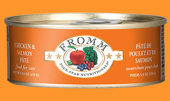 Four-Star Nutritionals Chicken & Salmon Pâté Food for Cats