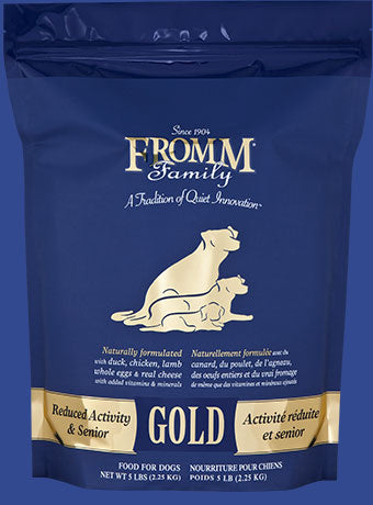 Reduced Activity & Senior Gold Food for Dogs